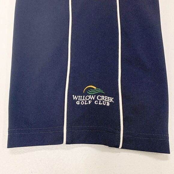 FootJoy Shirt Men Extra Large Blue White Golf Polo Golfer Preppy Casual Rugby FJ - Picture 7 of 11